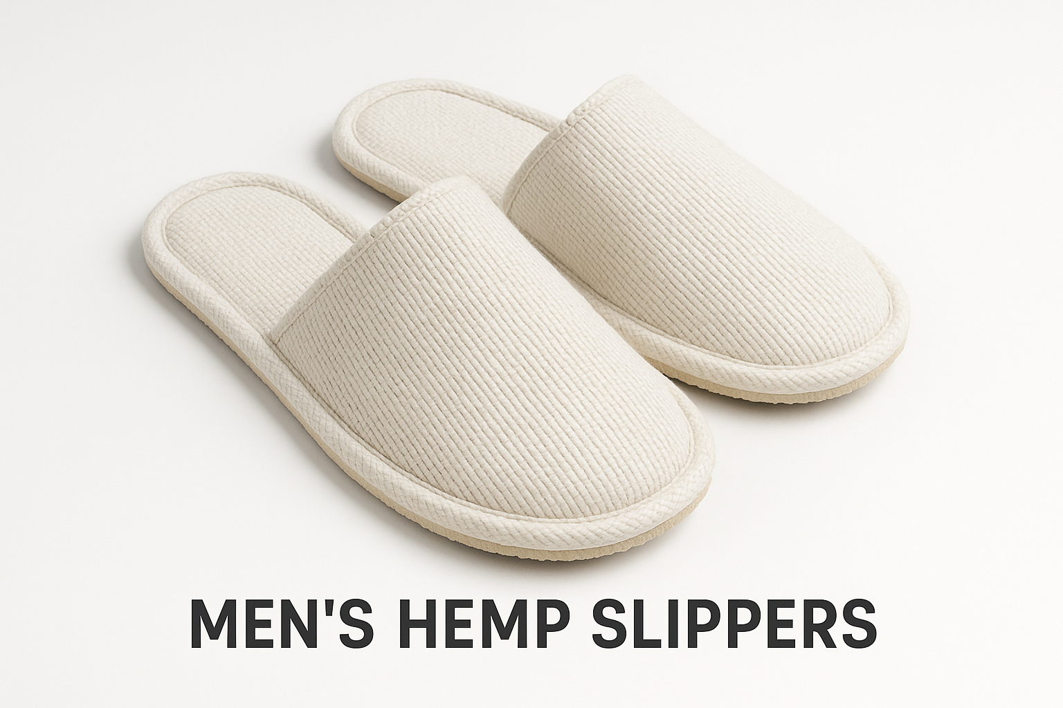 Men's Hemp Slippers